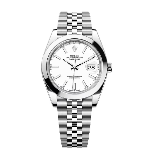 Rolex Datejust 41 – White Dial