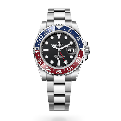 Rolex GMT-Master II 126710 BLRO – Red/Blue Ceramic – 904L Stainless Steel