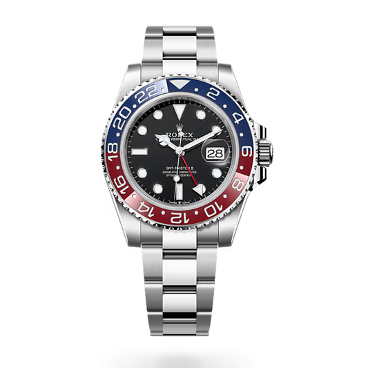 Rolex GMT-Master II 126710 BLRO – Red/Blue Ceramic – 904L Stainless Steel