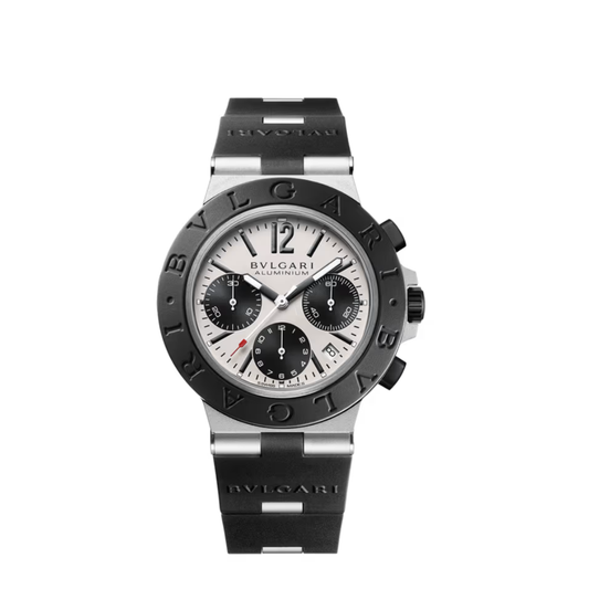 Bvlgari Aluminium Chronograph Black-White